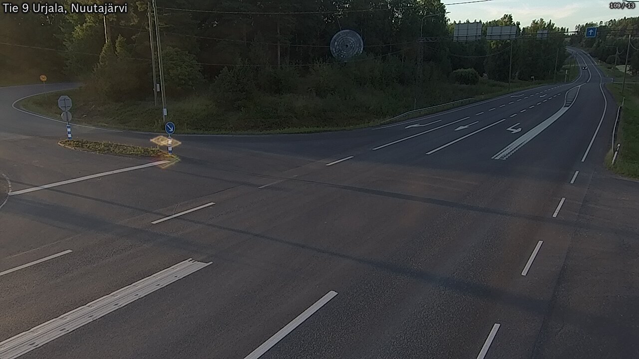 Kelikamerat Kuva Tie 9 Urjala, Nuutajärvi, Urjala, Pirkanmaa
