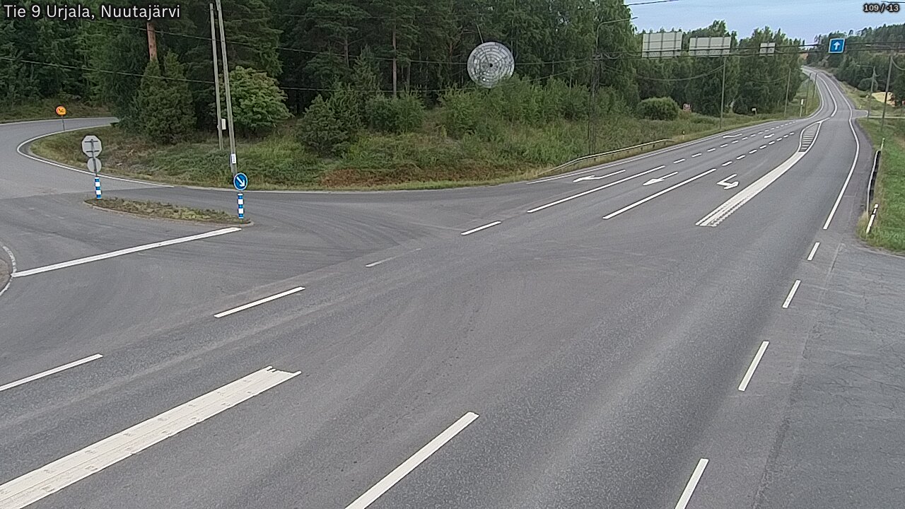 Kelikamerat Kuva Tie 9 Urjala, Nuutajärvi, Urjala, Pirkanmaa