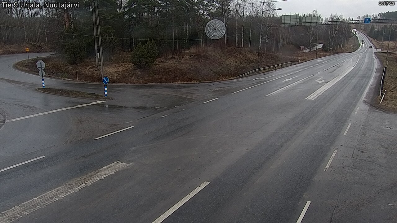 Kelikamerat Kuva Tie 9 Urjala, Nuutajärvi, Urjala, Pirkanmaa