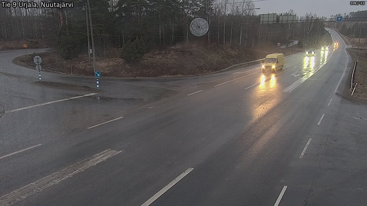 Kelikamerat Kuva Tie 9 Urjala, Nuutajärvi, Urjala, Pirkanmaa