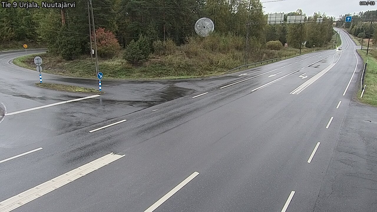 Kelikamerat Kuva Tie 9 Urjala, Nuutajärvi, Urjala, Pirkanmaa