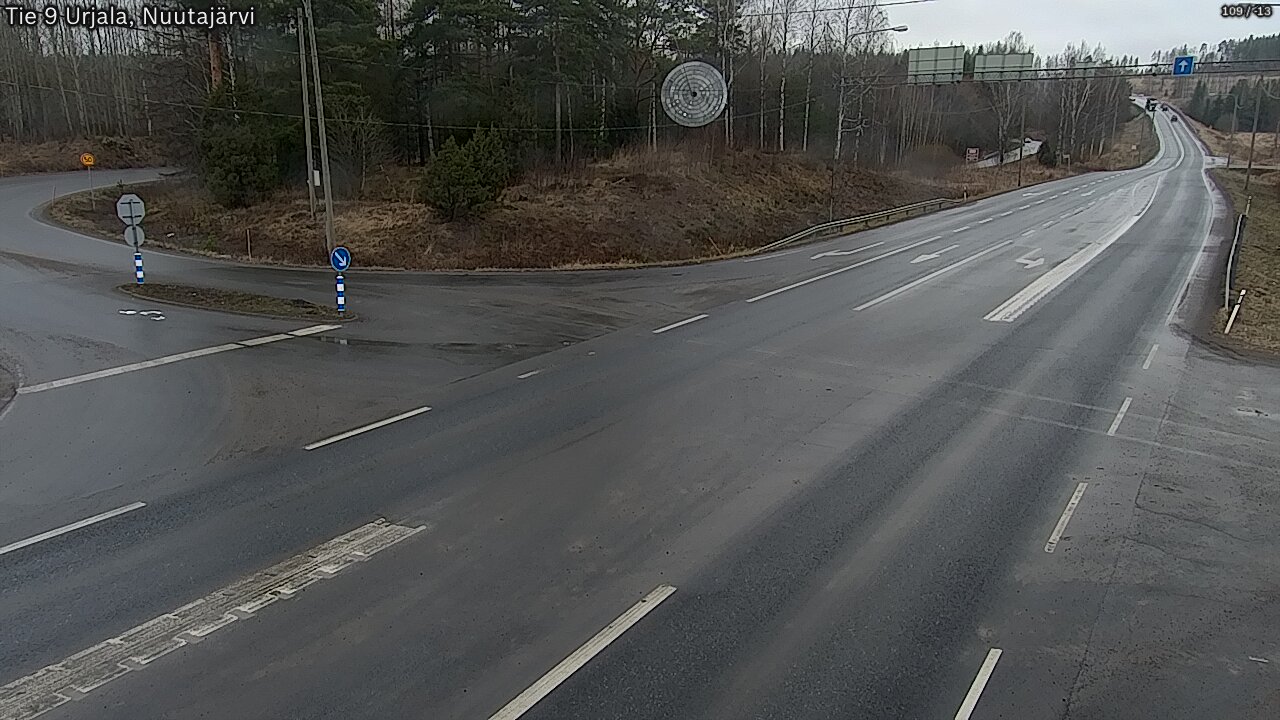 Kelikamerat Kuva Tie 9 Urjala, Nuutajärvi, Urjala, Pirkanmaa