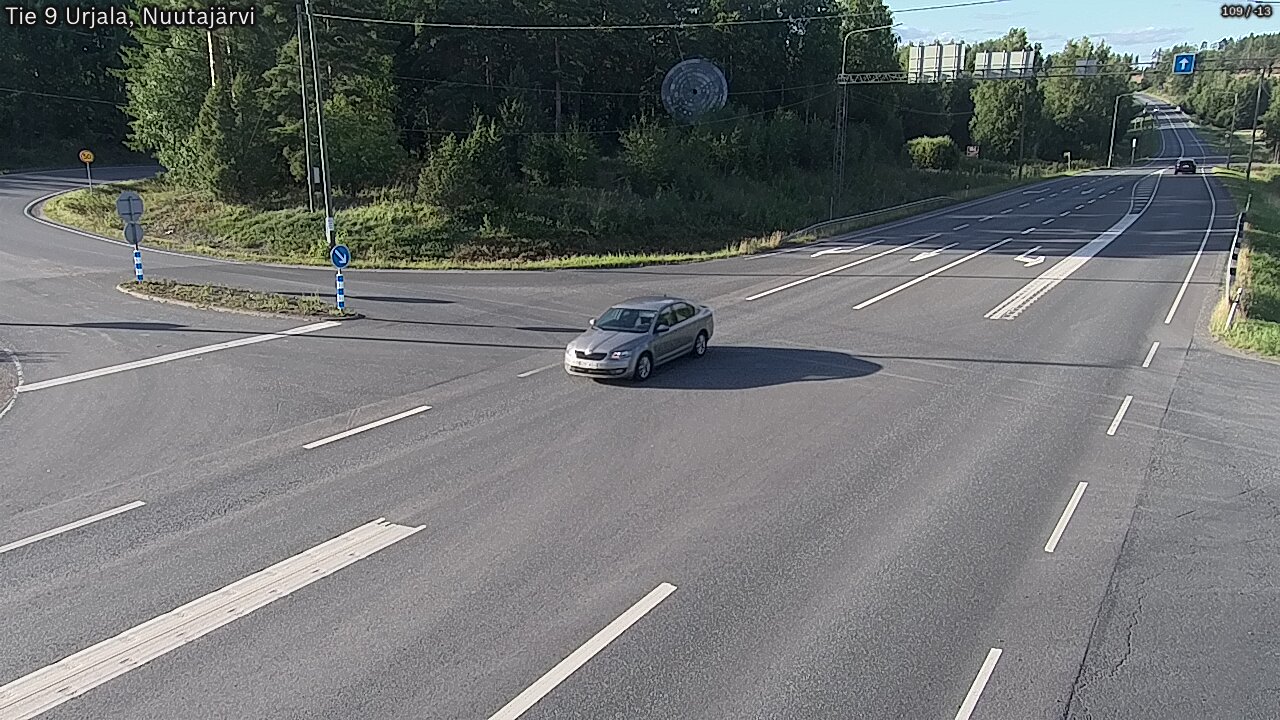 Kelikamerat Kuva Tie 9 Urjala, Nuutajärvi, Urjala, Pirkanmaa