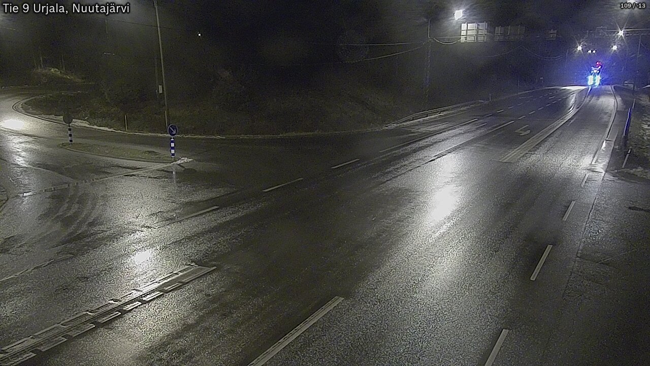 Weather Camera Image Väg 9 Urjala, Notsjö, Urjala, Pirkanmaa