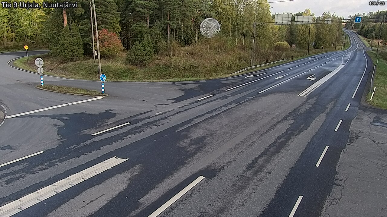Weather Camera Image Road 9 Urjala, Nuutajärvi, Urjala, Pirkanmaa