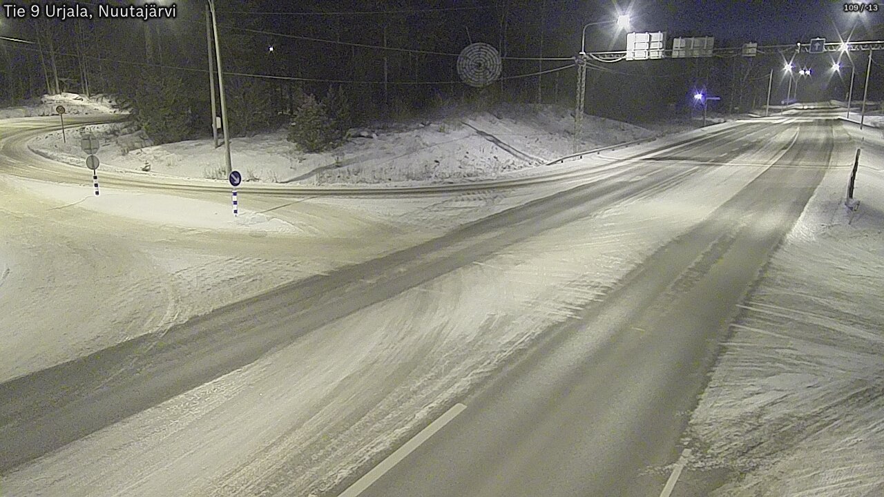 Kelikamerat Kuva Tie 9 Urjala, Nuutajärvi, Urjala, Pirkanmaa