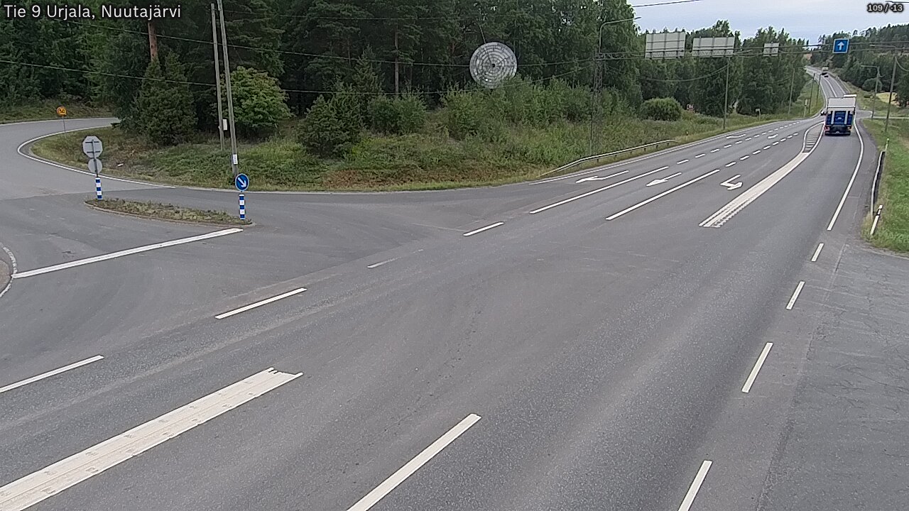 Kelikamerat Kuva Tie 9 Urjala, Nuutajärvi, Urjala, Pirkanmaa