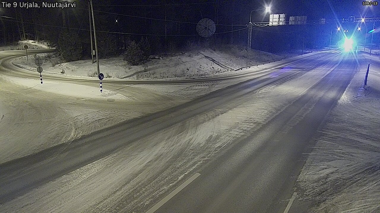 Kelikamerat Kuva Tie 9 Urjala, Nuutajärvi, Urjala, Pirkanmaa