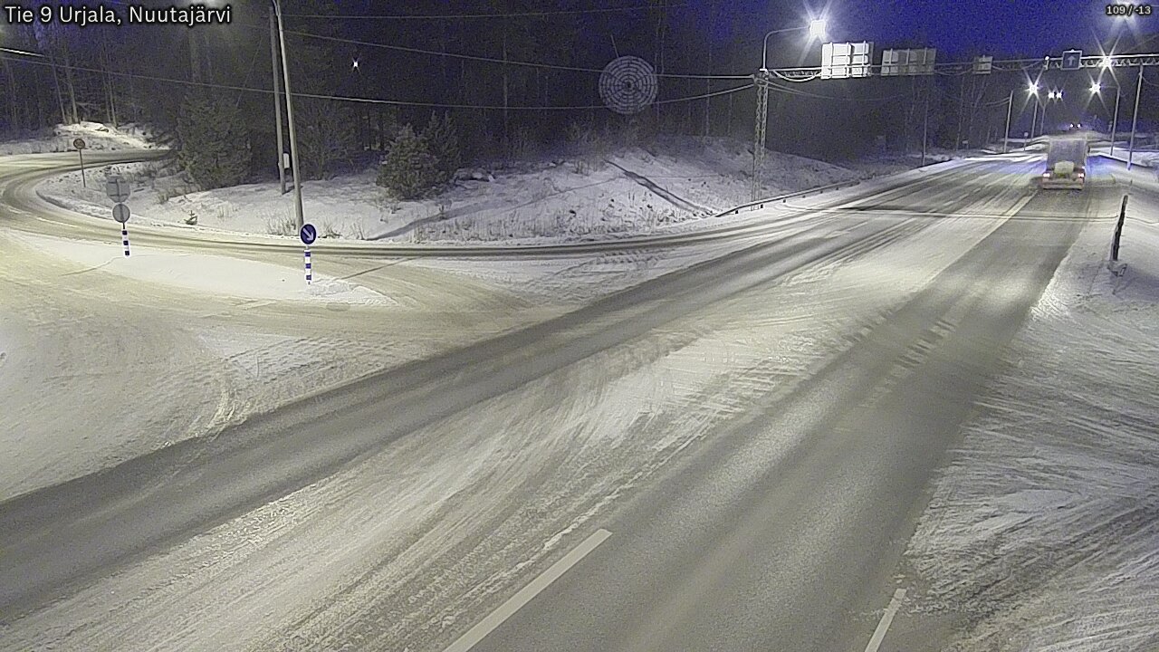 Kelikamerat Kuva Tie 9 Urjala, Nuutajärvi, Urjala, Pirkanmaa