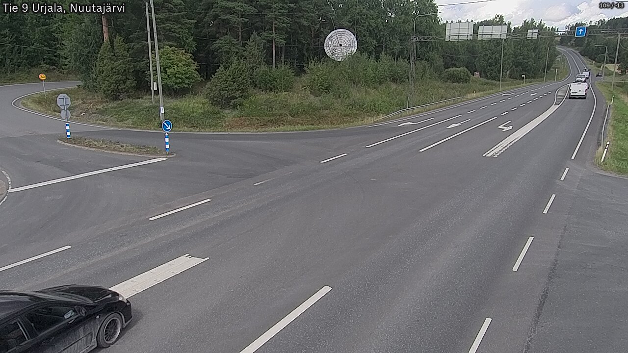 Kelikamerat Kuva Tie 9 Urjala, Nuutajärvi, Urjala, Pirkanmaa