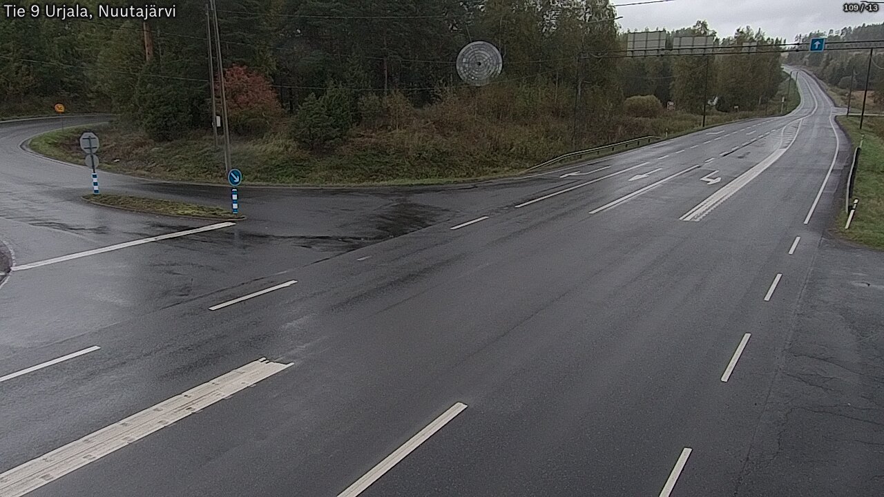 Kelikamerat Kuva Tie 9 Urjala, Nuutajärvi, Urjala, Pirkanmaa
