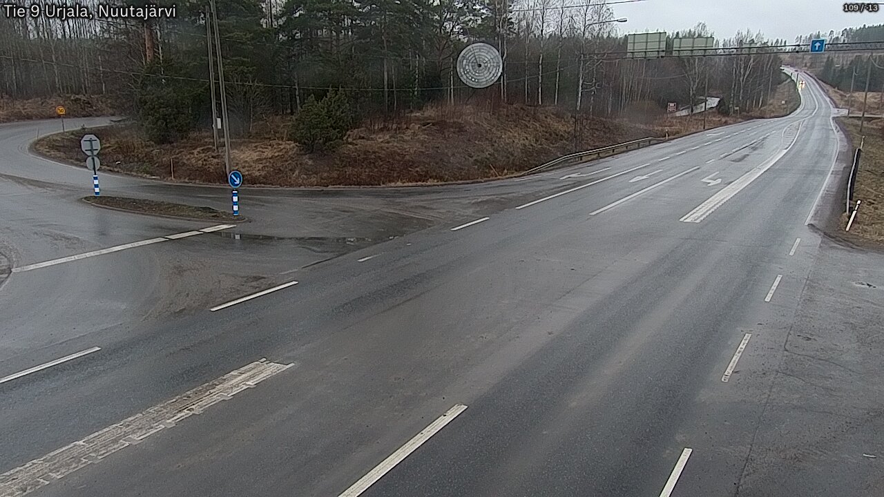 Kelikamerat Kuva Tie 9 Urjala, Nuutajärvi, Urjala, Pirkanmaa