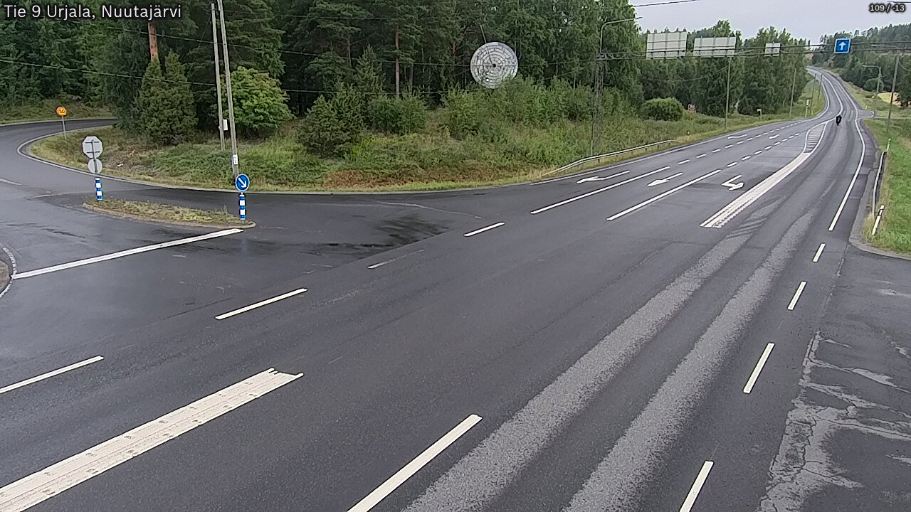 Kelikamerat Kuva Tie 9 Urjala, Nuutajärvi, Urjala, Pirkanmaa