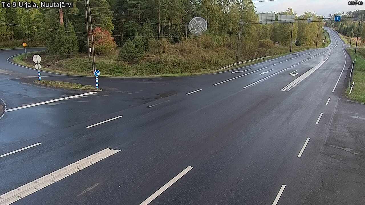 Weather Camera Image Road 9 Urjala, Nuutajärvi, Urjala, Pirkanmaa