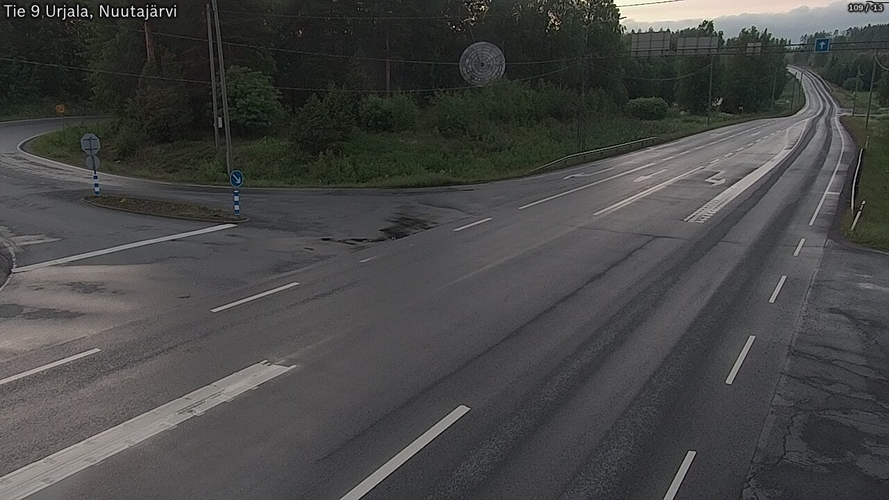 Kelikamerat Kuva Tie 9 Urjala, Nuutajärvi, Urjala, Pirkanmaa