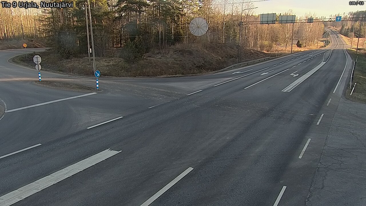 Kelikamerat Kuva Tie 9 Urjala, Nuutajärvi, Urjala, Pirkanmaa