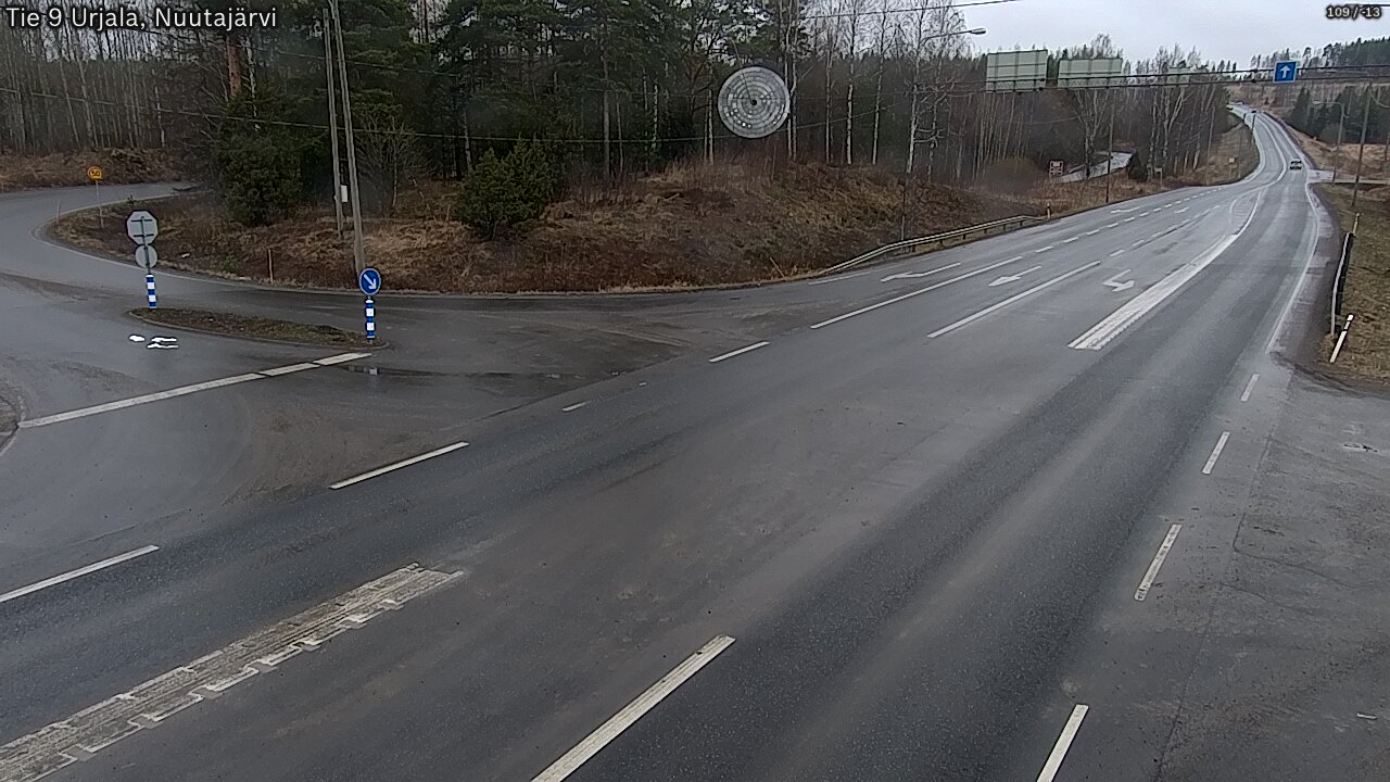 Kelikamerat Kuva Tie 9 Urjala, Nuutajärvi, Urjala, Pirkanmaa