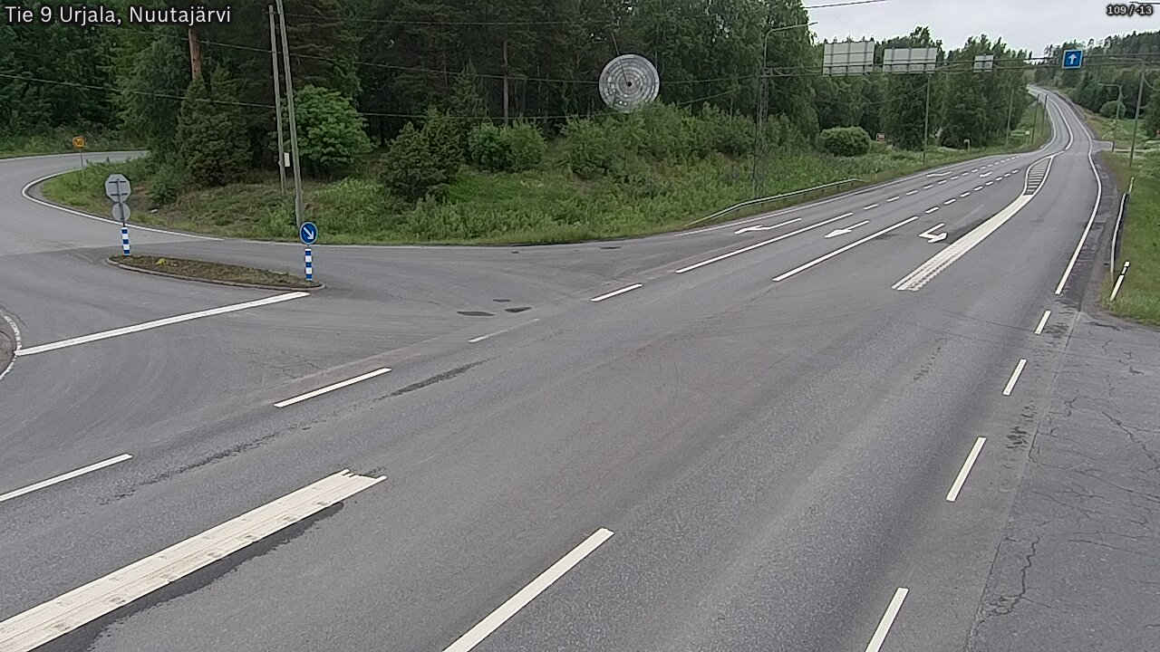 Kelikamerat Kuva Tie 9 Urjala, Nuutajärvi, Urjala, Pirkanmaa
