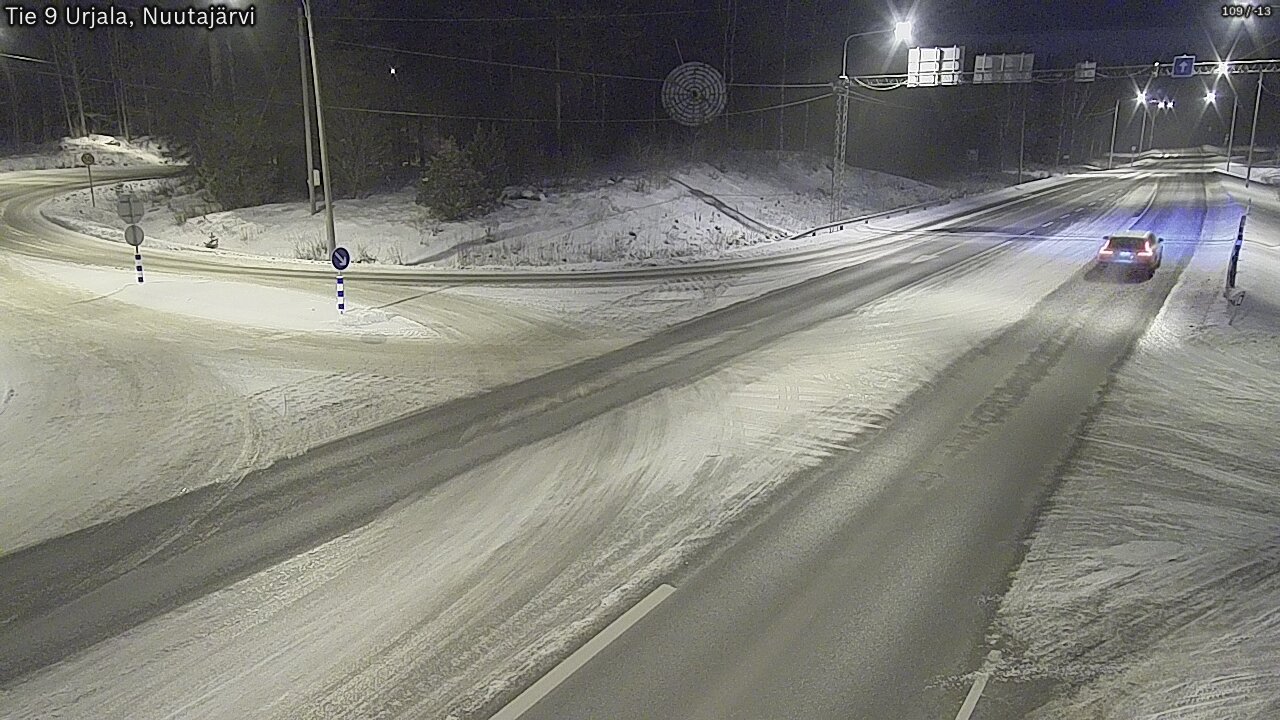 Kelikamerat Kuva Tie 9 Urjala, Nuutajärvi, Urjala, Pirkanmaa