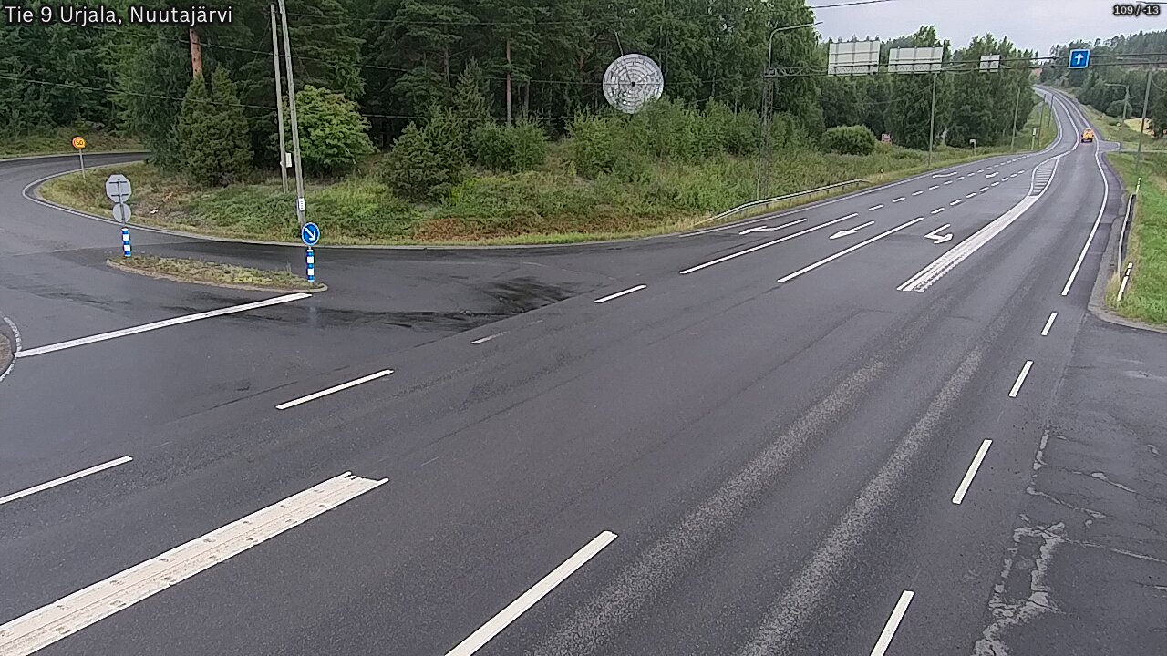 Kelikamerat Kuva Tie 9 Urjala, Nuutajärvi, Urjala, Pirkanmaa