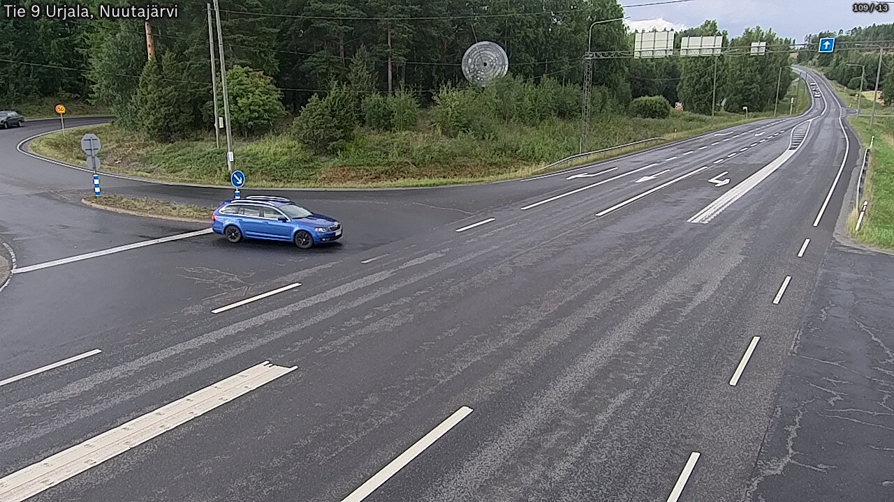 Kelikamerat Kuva Tie 9 Urjala, Nuutajärvi, Urjala, Pirkanmaa