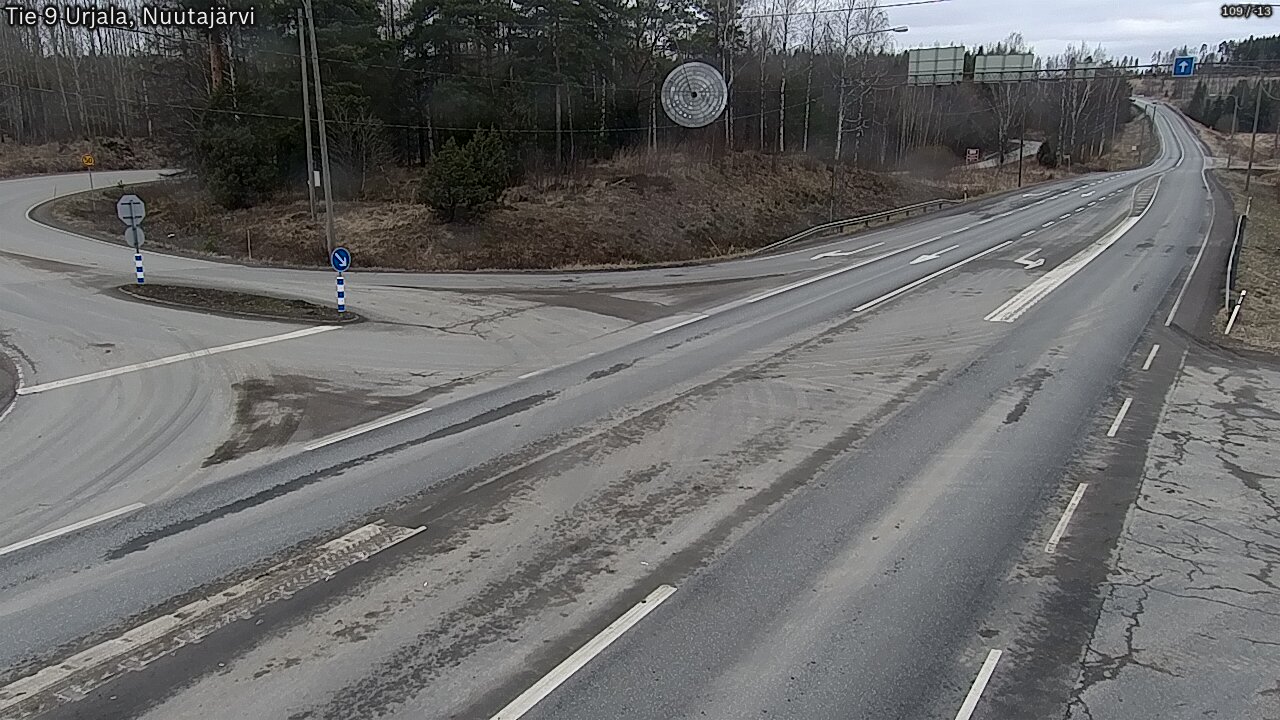 Kelikamerat Kuva Tie 9 Urjala, Nuutajärvi, Urjala, Pirkanmaa