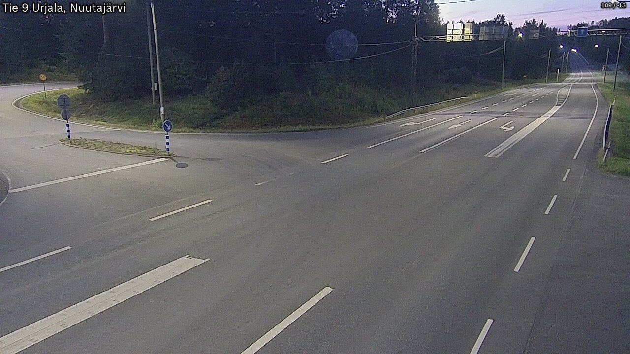 Kelikamerat Kuva Tie 9 Urjala, Nuutajärvi, Urjala, Pirkanmaa