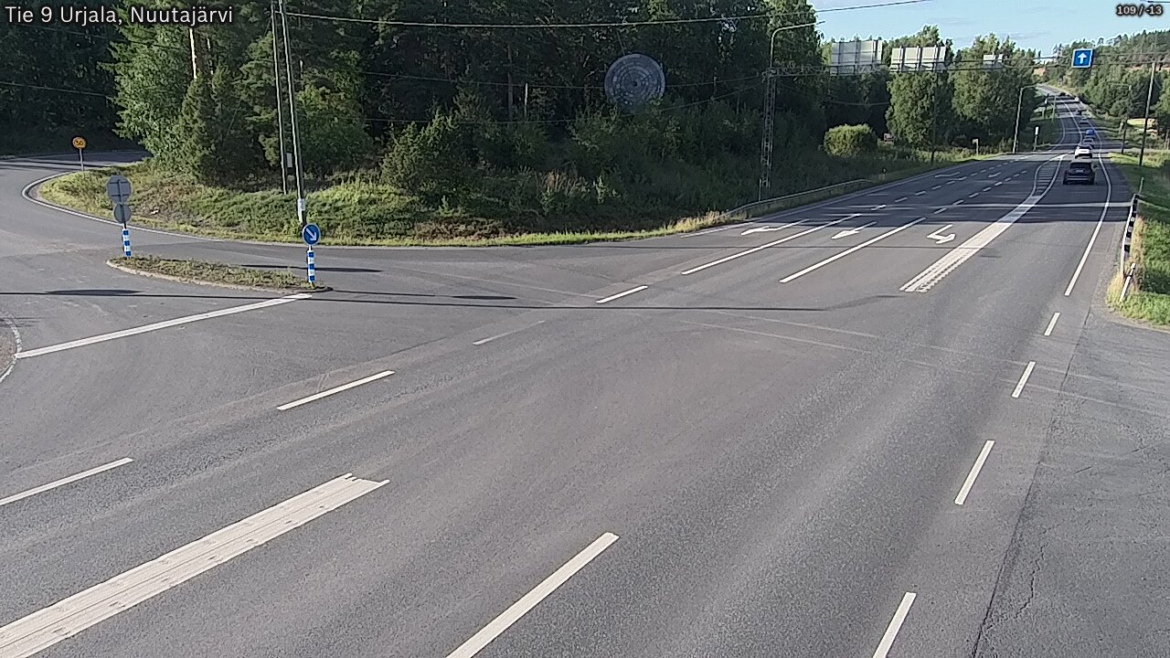 Kelikamerat Kuva Tie 9 Urjala, Nuutajärvi, Urjala, Pirkanmaa