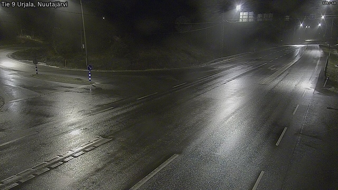 Weather Camera Image Väg 9 Urjala, Notsjö, Urjala, Pirkanmaa