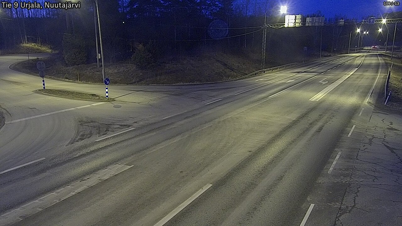 Weather Camera Image Road 9 Urjala, Nuutajärvi, Urjala, Pirkanmaa