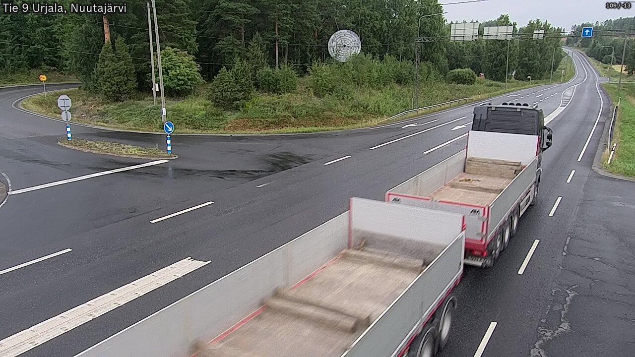 Kelikamerat Kuva Tie 9 Urjala, Nuutajärvi, Urjala, Pirkanmaa