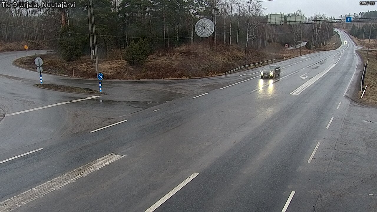 Kelikamerat Kuva Tie 9 Urjala, Nuutajärvi, Urjala, Pirkanmaa