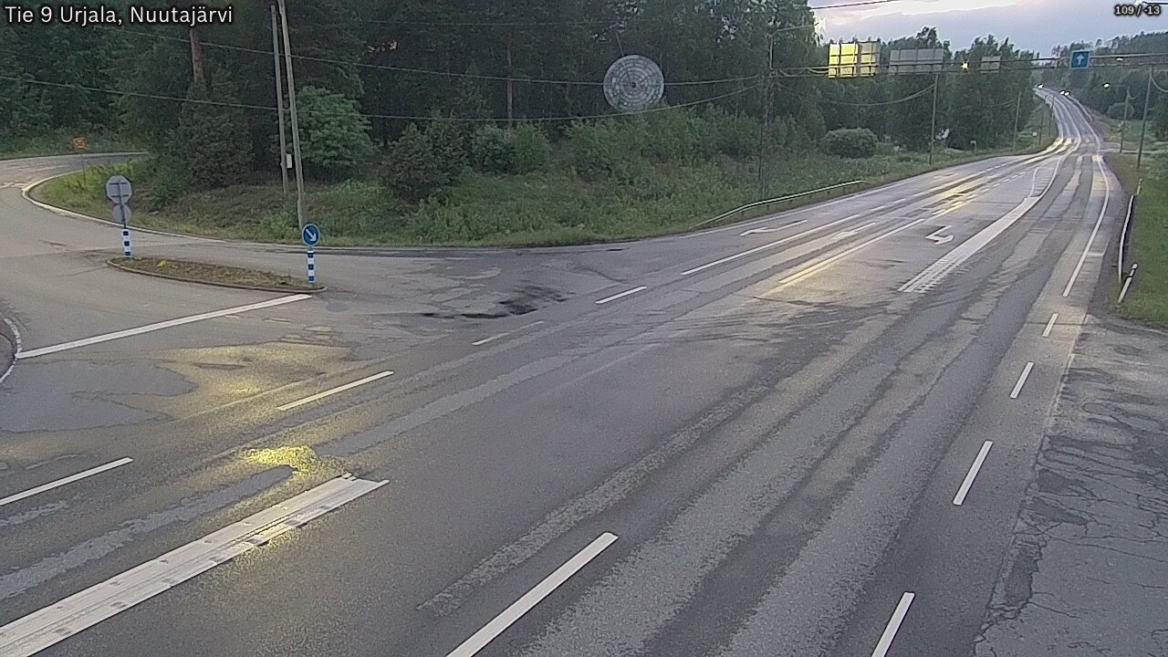 Kelikamerat Kuva Tie 9 Urjala, Nuutajärvi, Urjala, Pirkanmaa