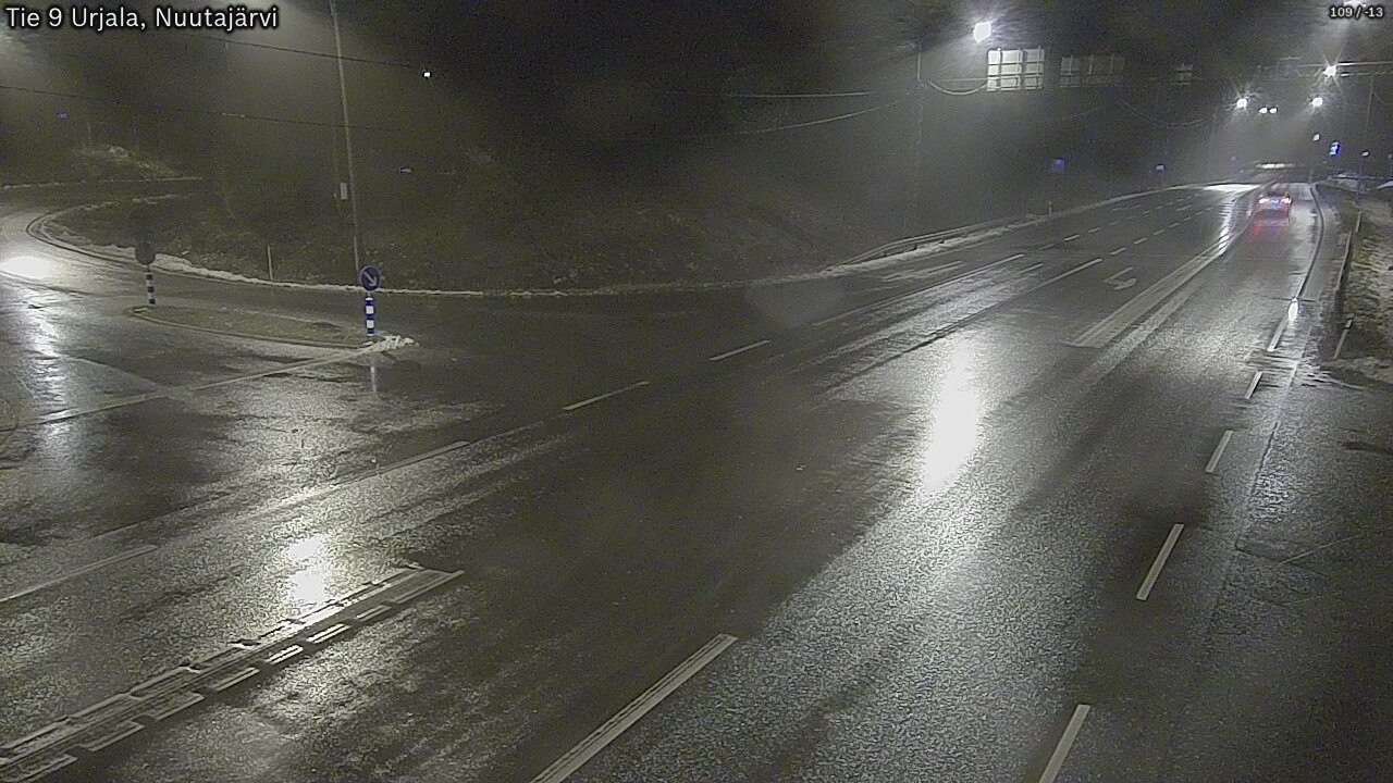 Weather Camera Image Väg 9 Urjala, Notsjö, Urjala, Pirkanmaa