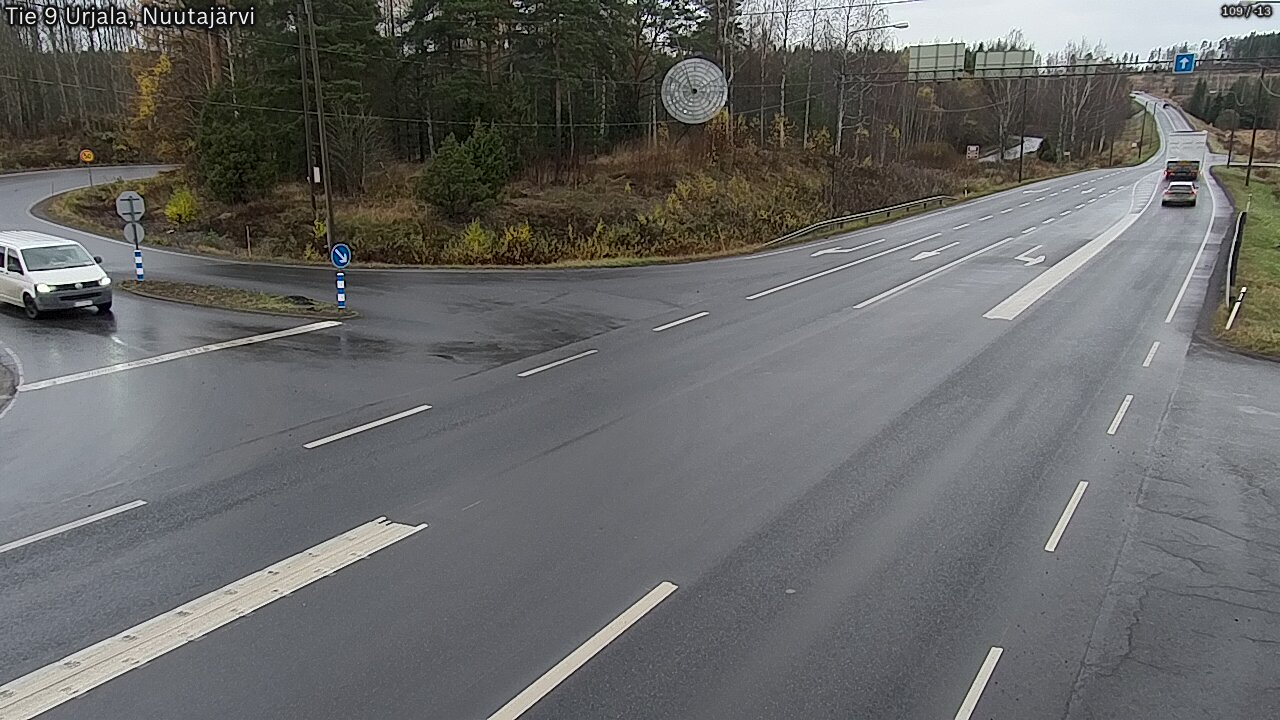 Kelikamerat Kuva Tie 9 Urjala, Nuutajärvi, Urjala, Pirkanmaa