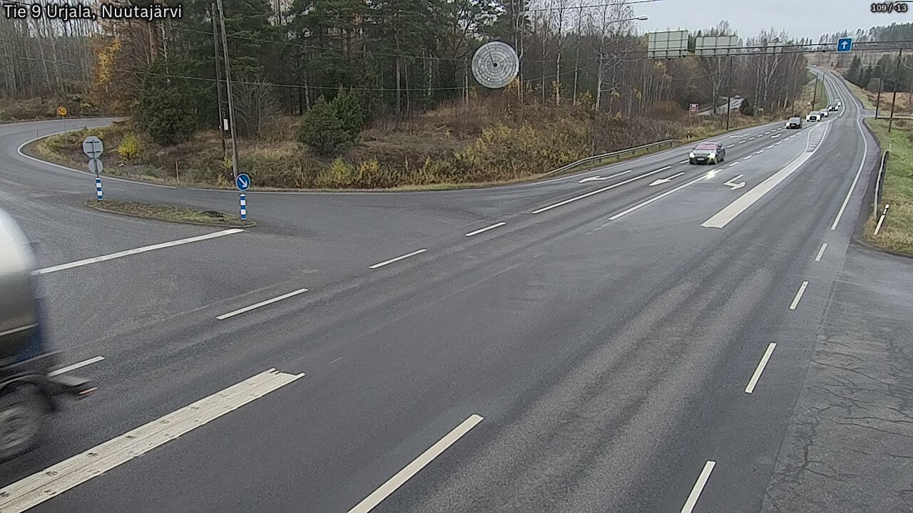 Kelikamerat Kuva Tie 9 Urjala, Nuutajärvi, Urjala, Pirkanmaa