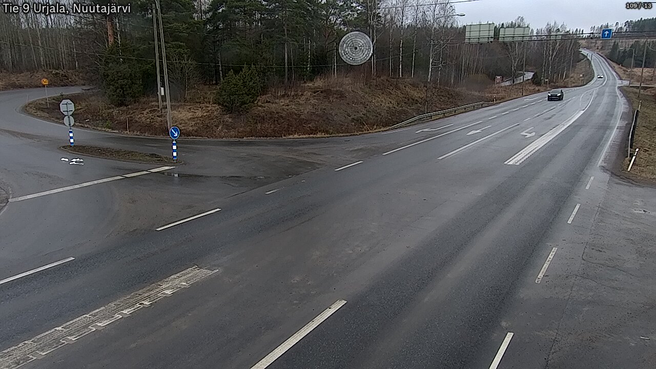 Kelikamerat Kuva Tie 9 Urjala, Nuutajärvi, Urjala, Pirkanmaa