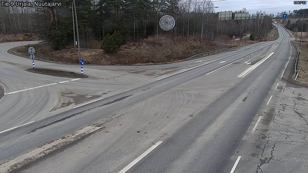 Kelikamerat Kuva Tie 9 Urjala, Nuutajärvi, Urjala, Pirkanmaa