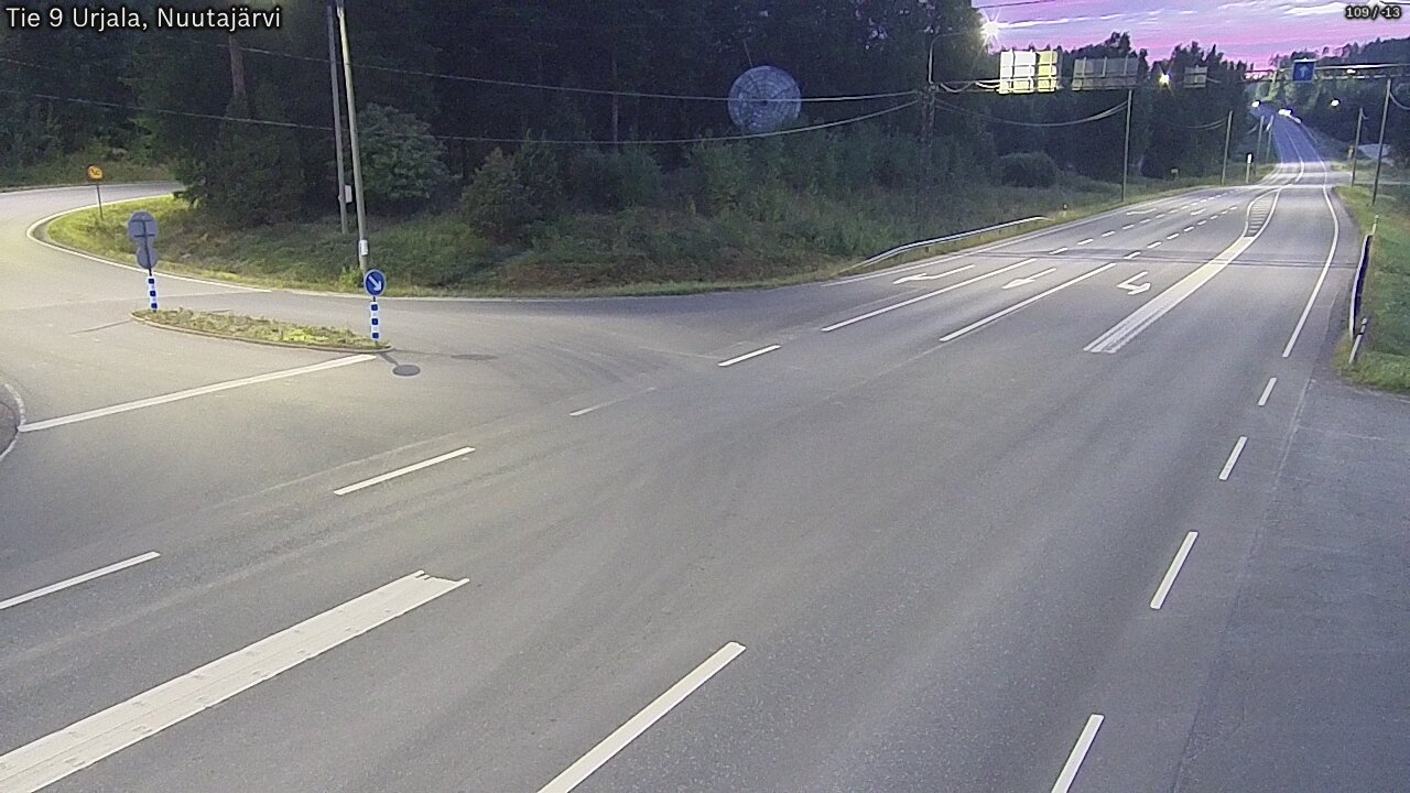 Kelikamerat Kuva Tie 9 Urjala, Nuutajärvi, Urjala, Pirkanmaa