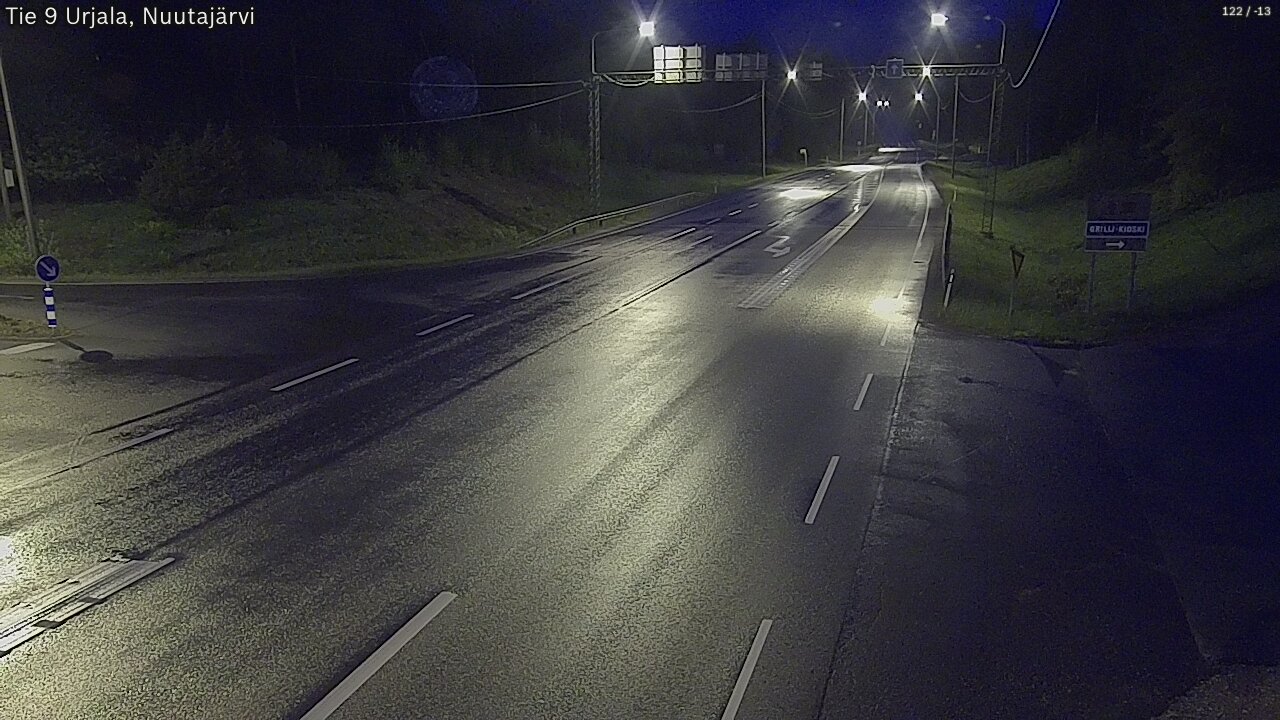 Weather Camera Image Väg 9 Urjala, Notsjö, Urjala, Pirkanmaa