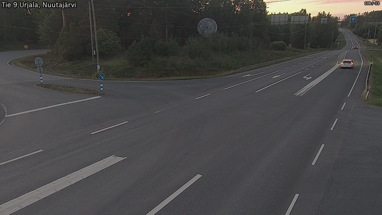 Kelikamerat Kuva Tie 9 Urjala, Nuutajärvi, Urjala, Pirkanmaa