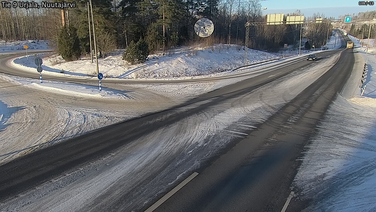 Kelikamerat Kuva Tie 9 Urjala, Nuutajärvi, Urjala, Pirkanmaa