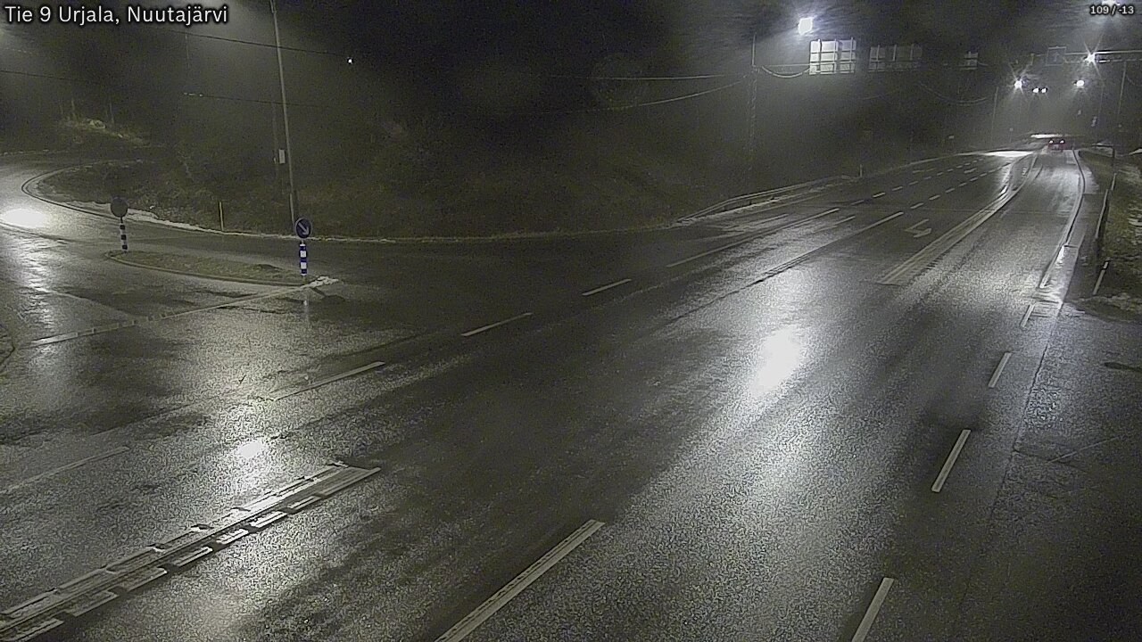 Weather Camera Image Väg 9 Urjala, Notsjö, Urjala, Pirkanmaa