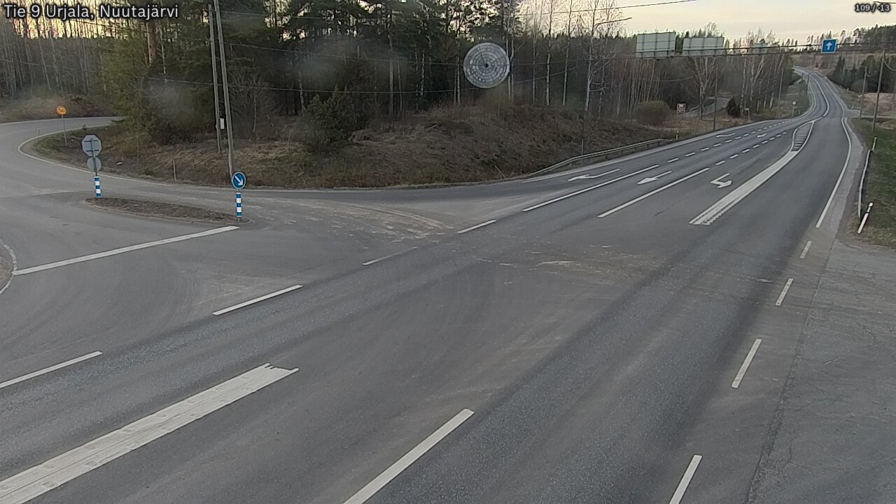 Kelikamerat Kuva Tie 9 Urjala, Nuutajärvi, Urjala, Pirkanmaa