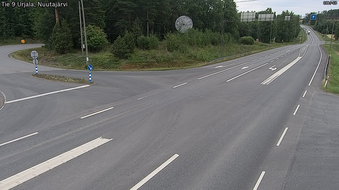 Kelikamerat Kuva Tie 9 Urjala, Nuutajärvi, Urjala, Pirkanmaa