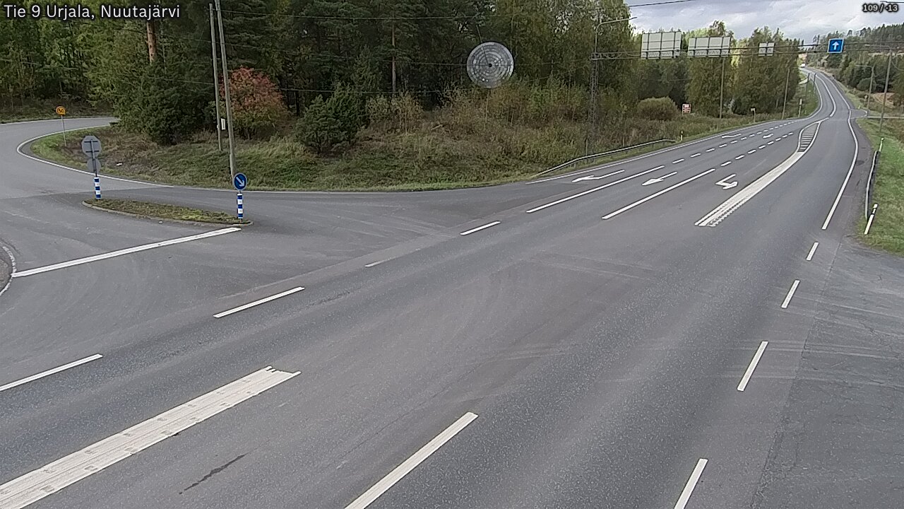 Kelikamerat Kuva Tie 9 Urjala, Nuutajärvi, Urjala, Pirkanmaa
