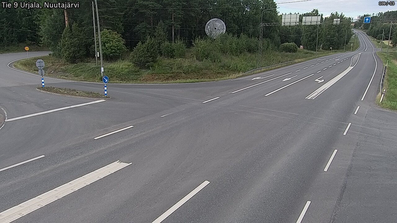 Kelikamerat Kuva Tie 9 Urjala, Nuutajärvi, Urjala, Pirkanmaa
