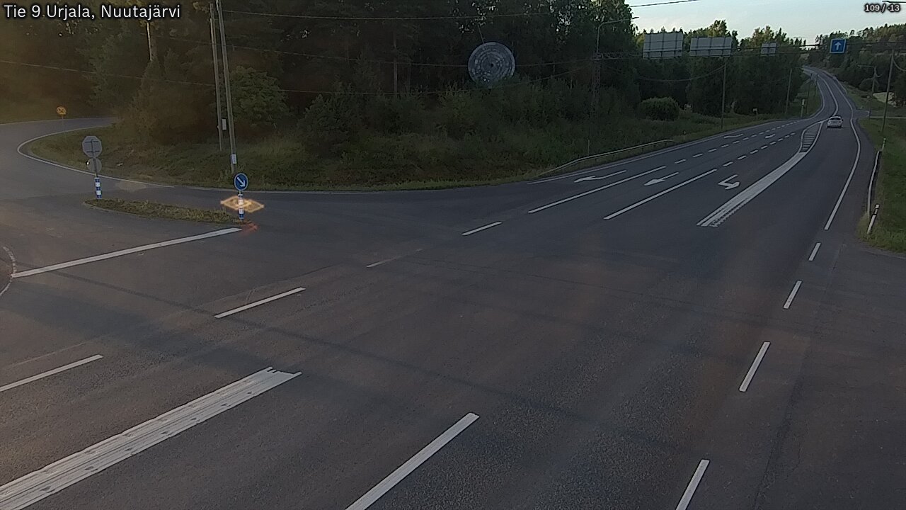 Kelikamerat Kuva Tie 9 Urjala, Nuutajärvi, Urjala, Pirkanmaa