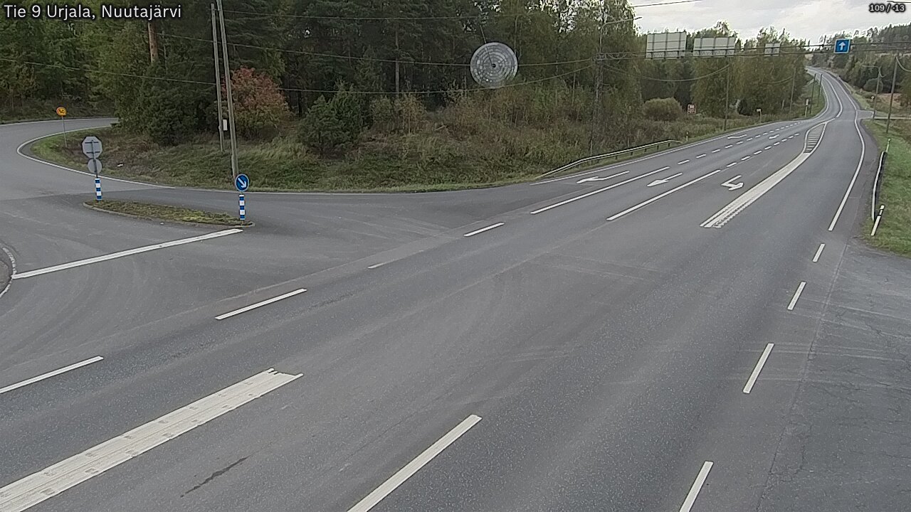 Kelikamerat Kuva Tie 9 Urjala, Nuutajärvi, Urjala, Pirkanmaa