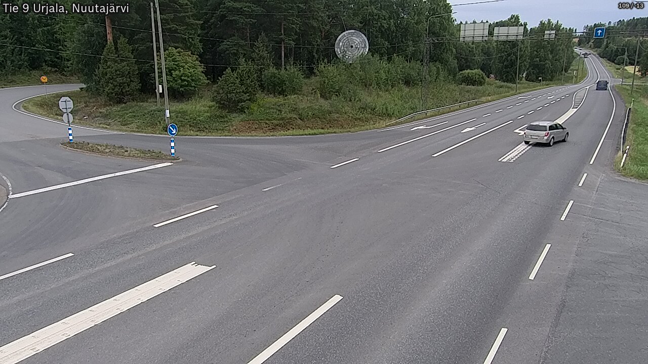Kelikamerat Kuva Tie 9 Urjala, Nuutajärvi, Urjala, Pirkanmaa